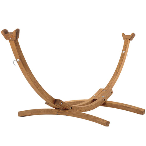 Solid Pine Wood Hammock Stand - Natural