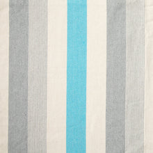 Load image into Gallery viewer, 10ft White Universal Steel Hammock Stand & Authentic Double Raya Hammock in Ocean Storm