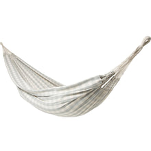 Load image into Gallery viewer, 10ft Black Universal Steel Hammock Stand &  Authentic Double Vichy Hammock in Stone