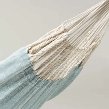 Load image into Gallery viewer, 10ft White Universal Steel Hammock Stand & Authentic Double Clasico Hammock in Beau Blue