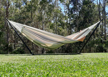 Load image into Gallery viewer, 10ft Universal Steel Hammock Stand Black