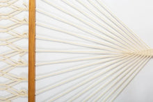 Load image into Gallery viewer, Resort King Polyester Rope Hammock in Cream