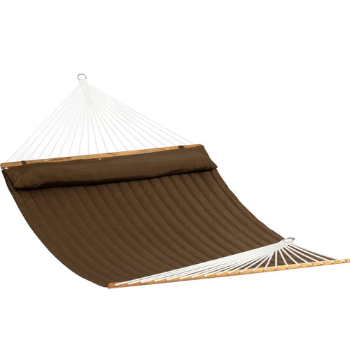 Whitsunday King Quilted Hammock in Navy Brown