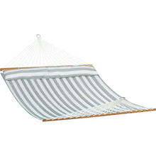 Load image into Gallery viewer, Whitsunday King Quilted Hammock in Stone Stripe