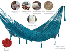 Load image into Gallery viewer, Deluxe Outdoor Cotton Hammock King - Bondi