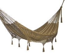 Load image into Gallery viewer, Deluxe Outdoor Cotton Hammock King - Cedar