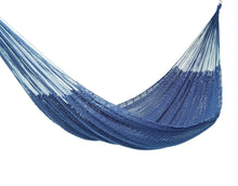 Load image into Gallery viewer, Outdoor Cotton Hammock King - Blue