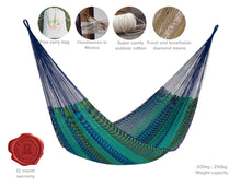 Load image into Gallery viewer, Outdoor Cotton Hammock King - Caribe