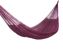 Load image into Gallery viewer, Outdoor Cotton Hammock King - Maroon