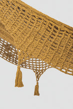 Load image into Gallery viewer, Deluxe Outdoor Cotton Hammock King - Mustard
