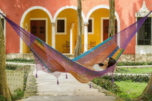 Load image into Gallery viewer, Deluxe Outdoor Cotton Hammock King - Colorina