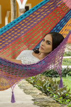 Load image into Gallery viewer, Deluxe Outdoor Cotton Hammock King - Colorina