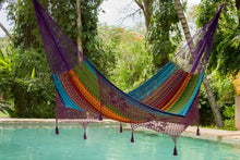 Load image into Gallery viewer, Deluxe Outdoor Cotton Hammock King - Colorina