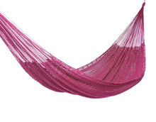 Load image into Gallery viewer, Outdoor Cotton Hammock King - Mexican Pink