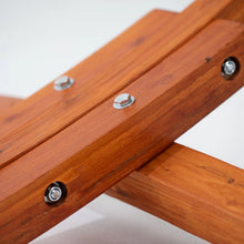 Load image into Gallery viewer, 12ft Wooden Arc Hammock Stand &amp; King Quilted Hammock in Stone Stripe