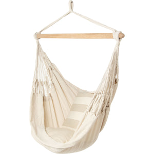 Authentic Colombian Polycotton Hammock Chair in Natura