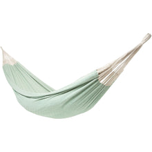 Load image into Gallery viewer, 10ft Black Universal Steel Hammock Stand &amp; Authentic Double Clasico Hammock in Eucalyptus