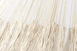 Cascade Hand Woven Authentic Mexican Hammock in Ivory