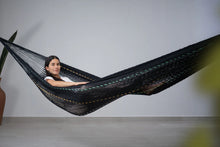 Load image into Gallery viewer, Outdoor Cotton Hammock King - Obsidian Breeze