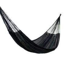 Load image into Gallery viewer, Outdoor Cotton Hammock King - Obsidian Breeze