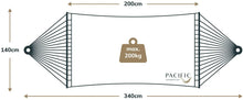 Load image into Gallery viewer, Whitsunday King Quilted Hammock in Navy Brown