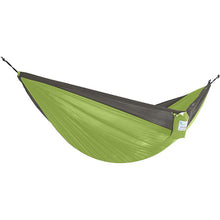 Load image into Gallery viewer, Nylon Parachute Camping Hammock Storm/Apple