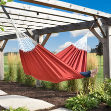 Load image into Gallery viewer, Brazilian Sunbrella® Double Hammock - Crimson