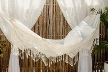 Load image into Gallery viewer, Brazilian Deluxe Double Hammock Natural
