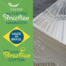 Load image into Gallery viewer, Authentic Brazilian Elegant Double Hammock