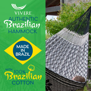 Authentic Brazilian Luxury Double Hammock