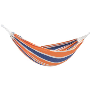 Brazilian Deluxe Double Hammock - Orange Punch