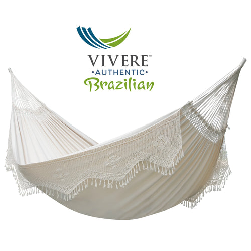 Authentic Brazilian Elegant Double Hammock