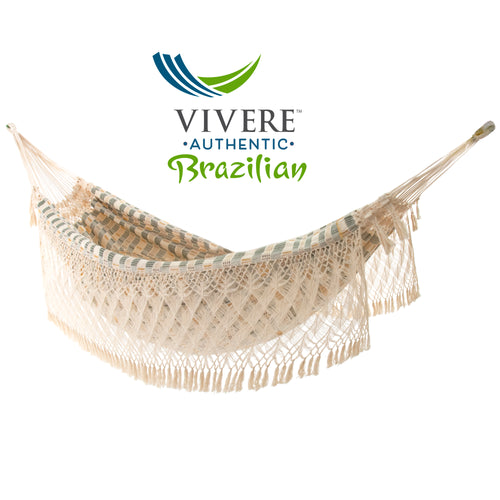 Authentic Brazilian Luxury Double Hammock - Honey Island