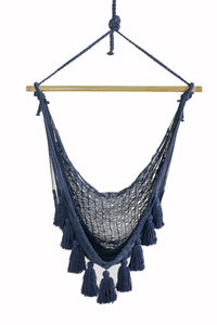 Deluxe Hammock Swing Chair - Blue