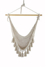 Load image into Gallery viewer, Deluxe Hammock Swing Chair - Cream