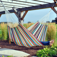 Load image into Gallery viewer, Double Brazilian Polyester Hammock in Ciao