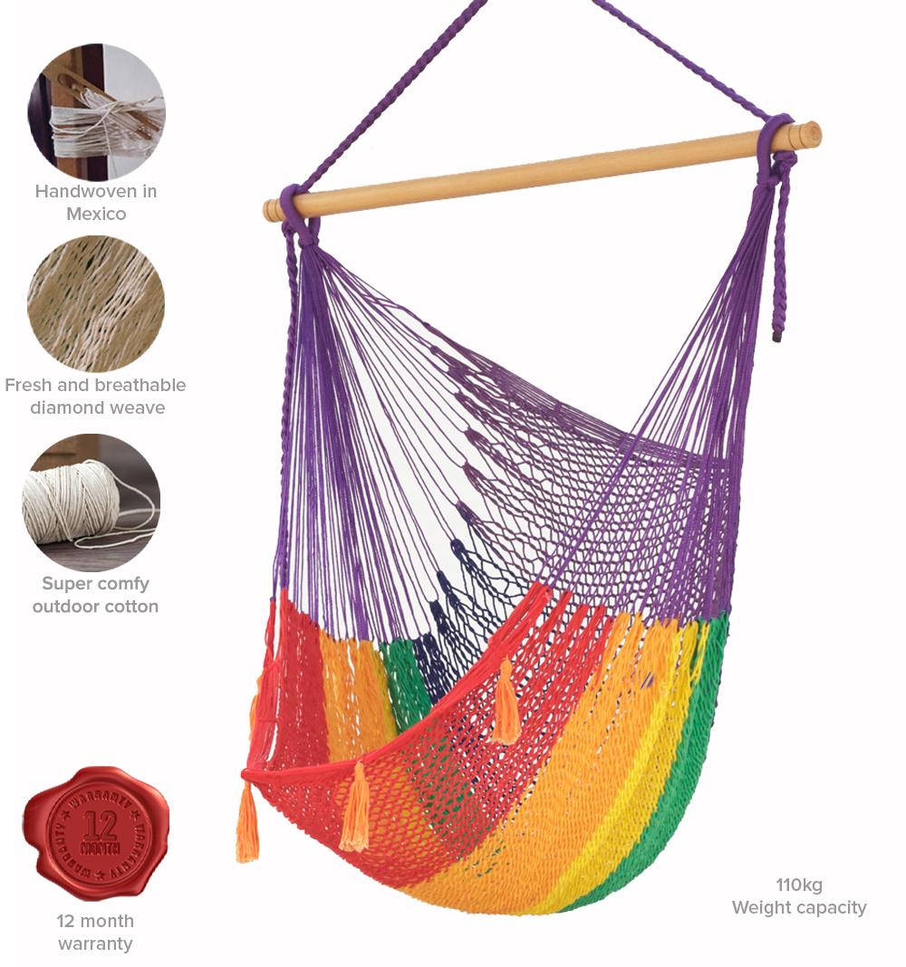 Hammock Swing Chair - Rainbow