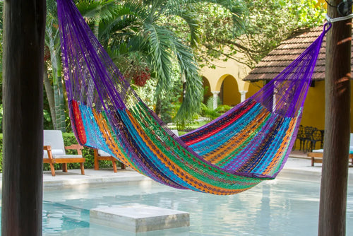 Outdoor Cotton Hammock King - Colorina