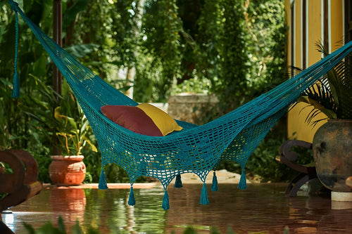Deluxe Outdoor Cotton Hammock King - Bondi