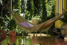 Load image into Gallery viewer, Deluxe Outdoor Cotton Hammock King - Cedar