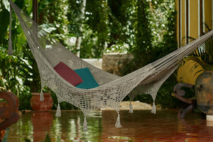 Deluxe Outdoor Cotton Hammock King - Dream Sands