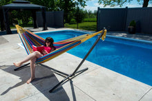 Load image into Gallery viewer, Universal Hammock Stand with Double Hammock Tropical