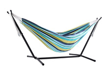 Load image into Gallery viewer, Universal Hammock Stand with Double Hammock Cayo Reef