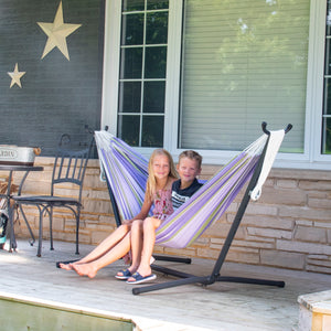 Universal Hammock Stand with Double Hammock Tranquility