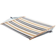 Load image into Gallery viewer, Cotton Double Spreader Bar Hammock - Desert Moon