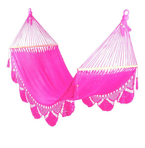 Large Nicaraguan Hammock - Pink