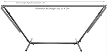 Load image into Gallery viewer, Steel Hammock Stand 9ft/280cm