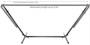 Steel Hammock Stand 9ft/280cm